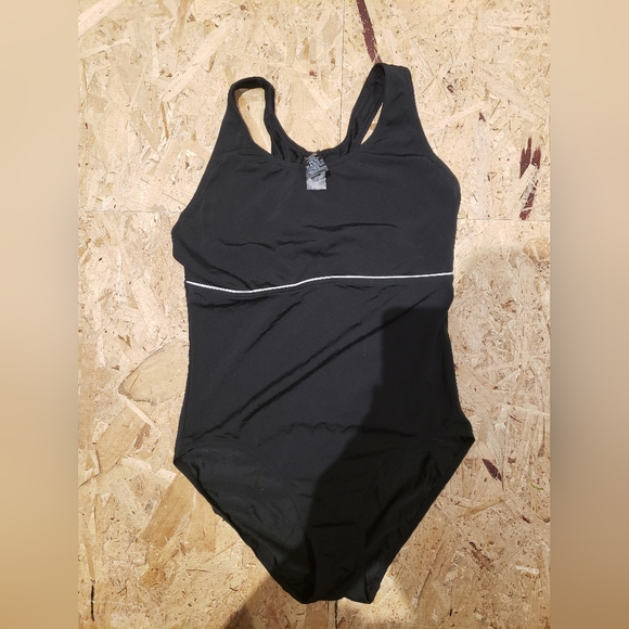 BNWOT Womens BLACK Swim Suit Size 14 - Picture 3 of 5